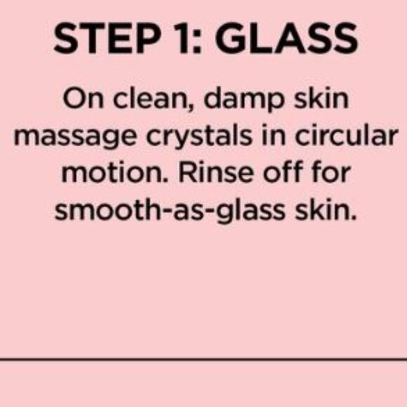 *Sealed* BeautyBio Glass & Gloss 2-Step At Home Facial Scrub Moisturizer 30 ml - Picture 5 of 6